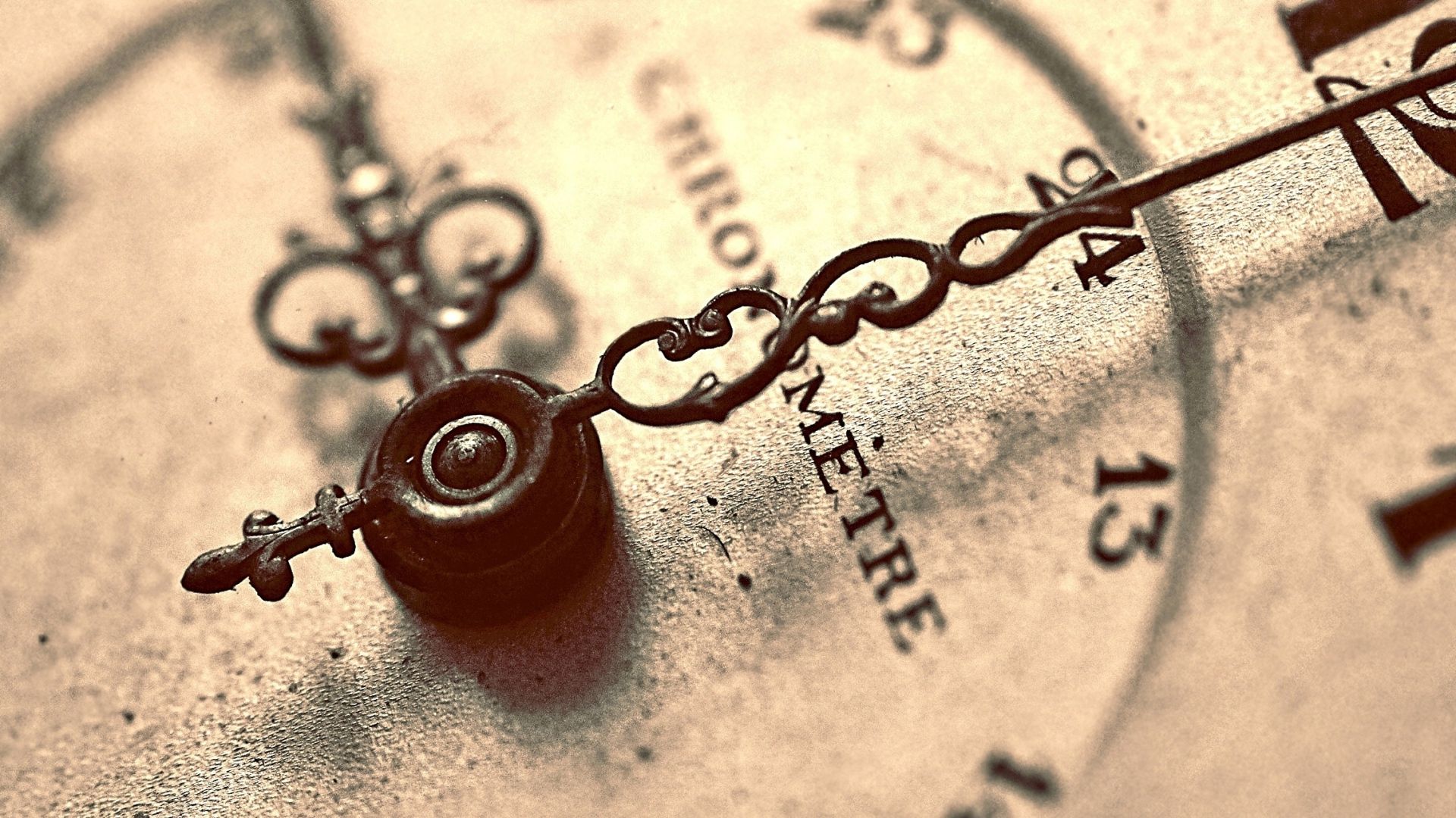 Orologio antico dettaglio seppia, 1920x1080 Full HD 1080p, Lenovo Legion