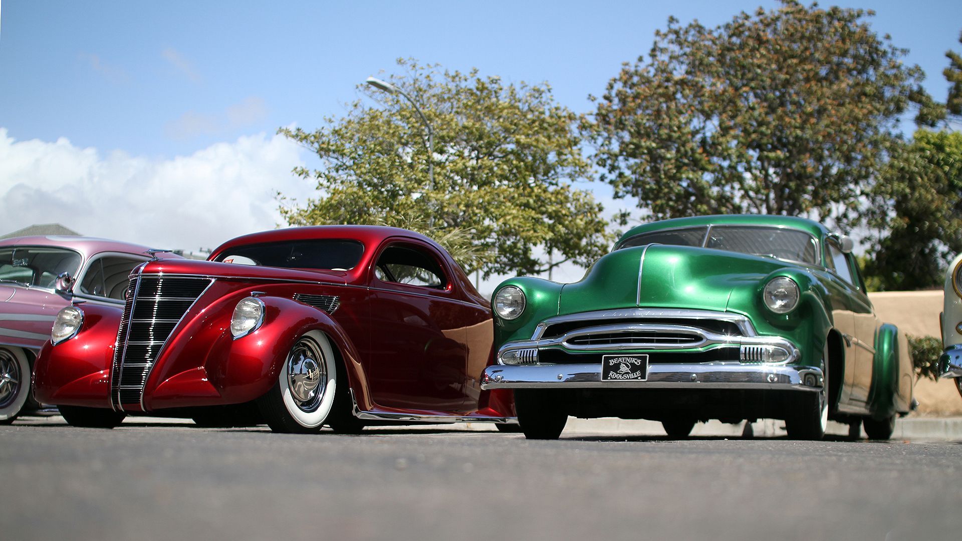 Auto d'epoca personalizzate hot rod, 1920x1080 Full HD, Laptop