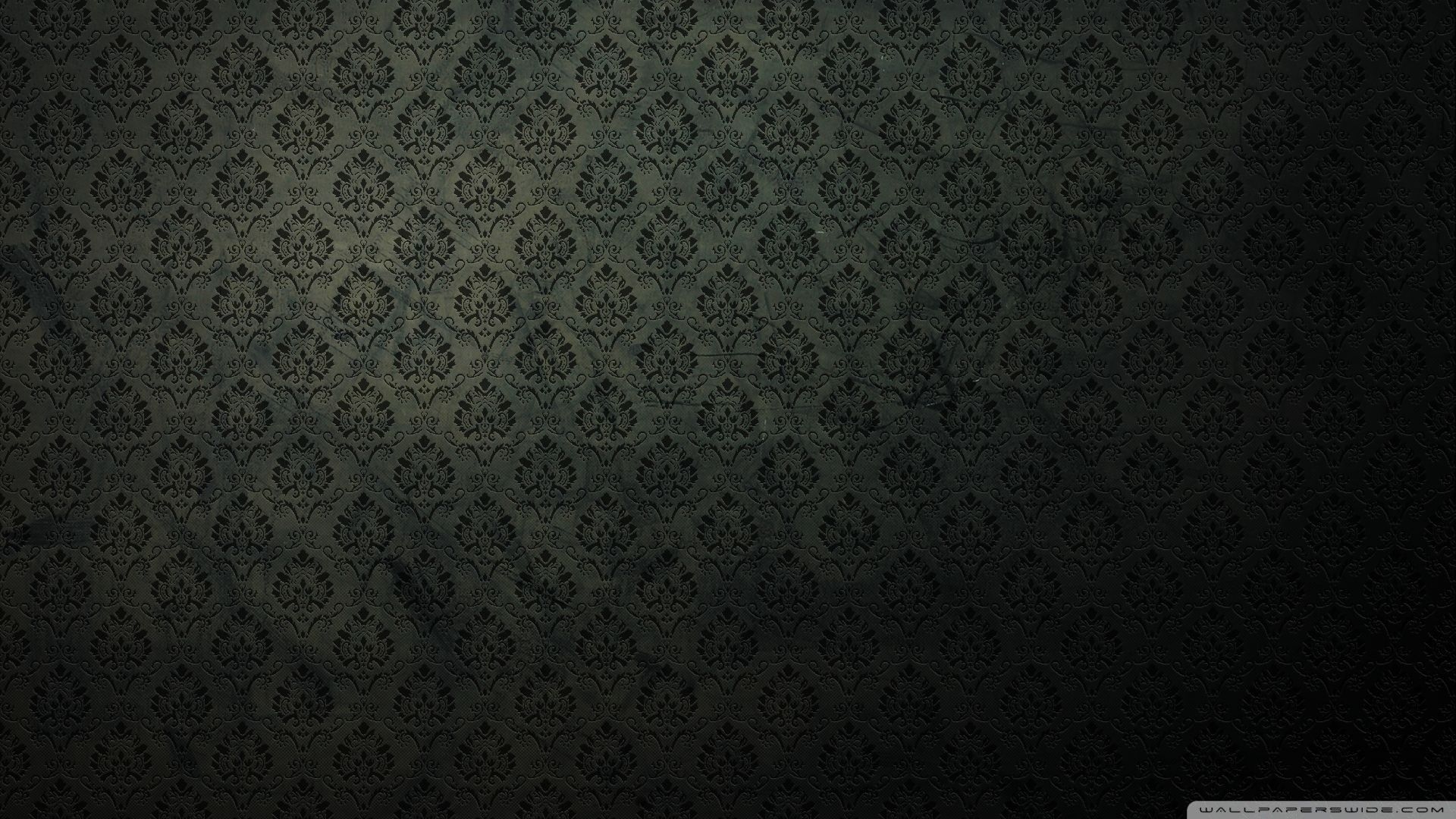 Motivo damascato scuro vintage, 1920x1080 1080p, Desktop