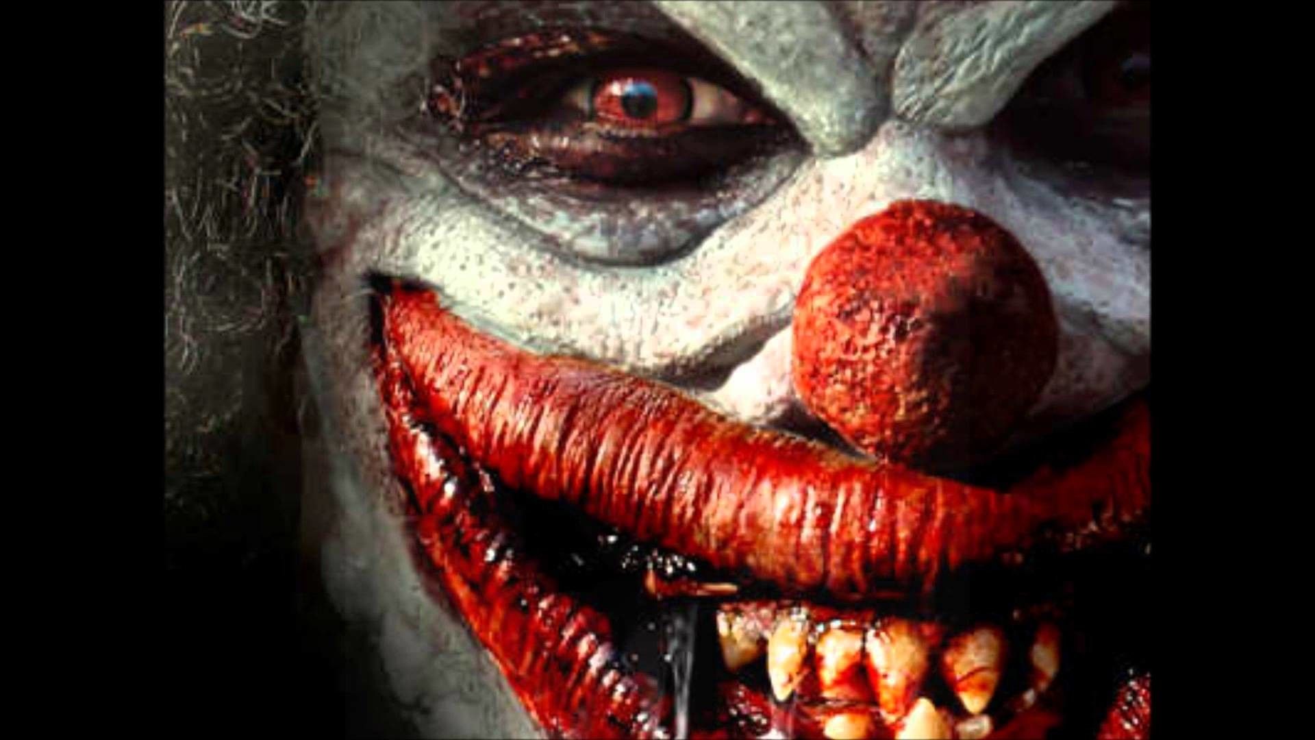 Clown spaventoso sanguinante, 1920x1080 Full HD, PC