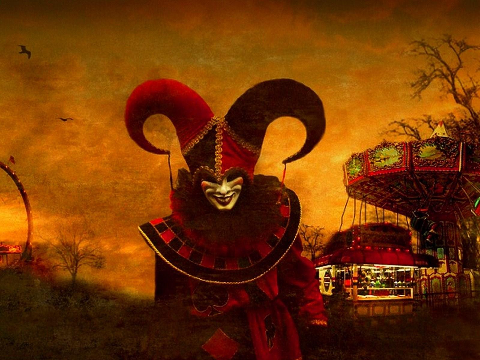 con Clown Spaventosi, 1024x768 HD, Desktop