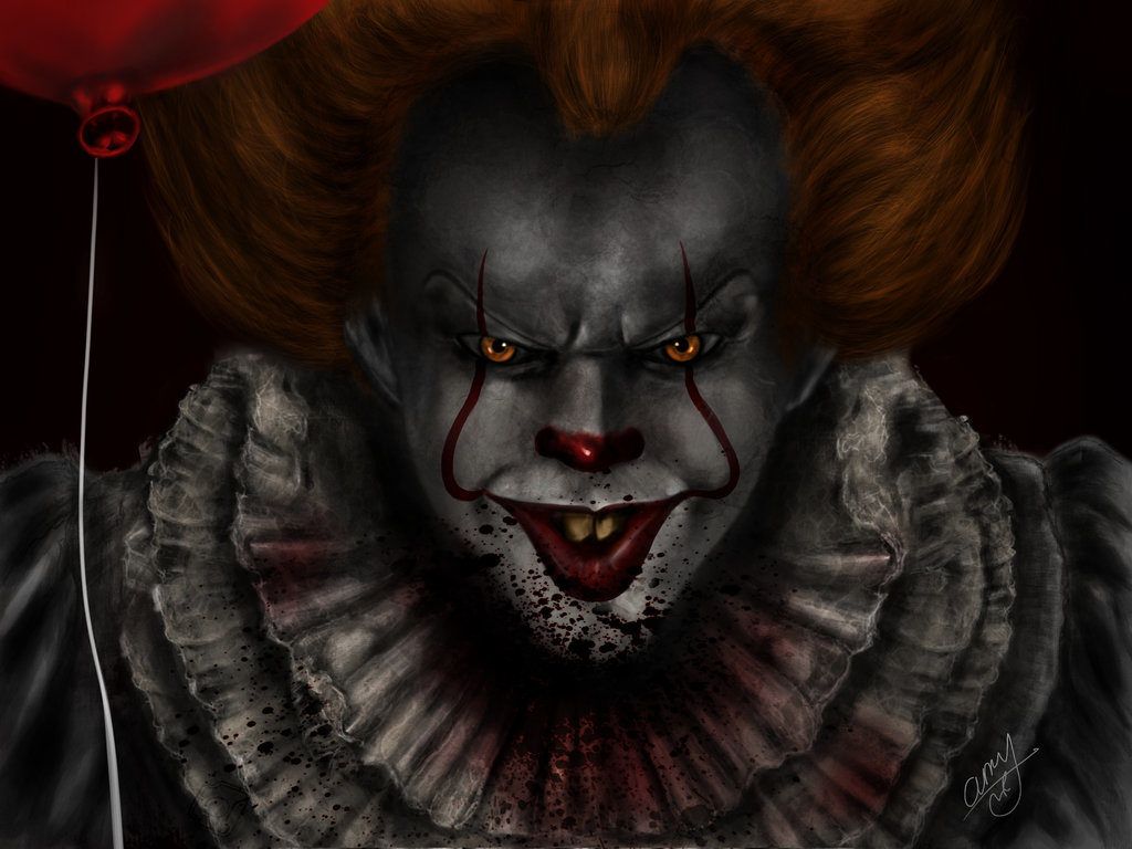 con Clown Spaventosi, 1536x2732 Full HD Verticale, Smartphone