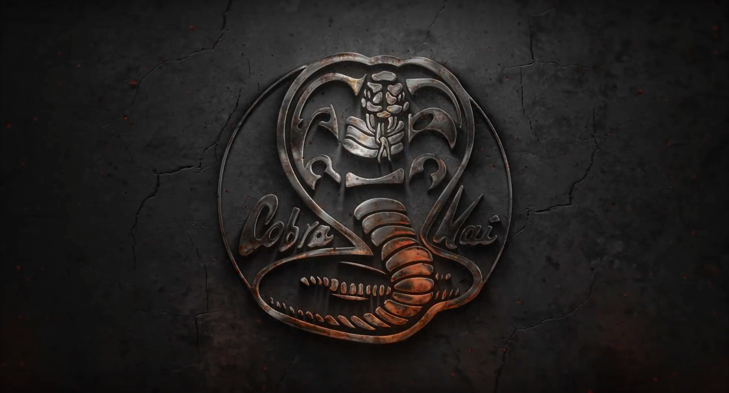 Logo Cobra Kai serpente, 1440x777 720p, iMac