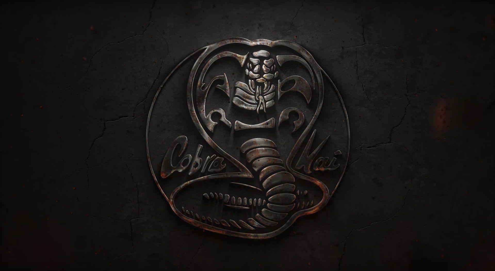 Logo Cobra Kai teschio serpente, 1919x1051 HD Ready, Desktop