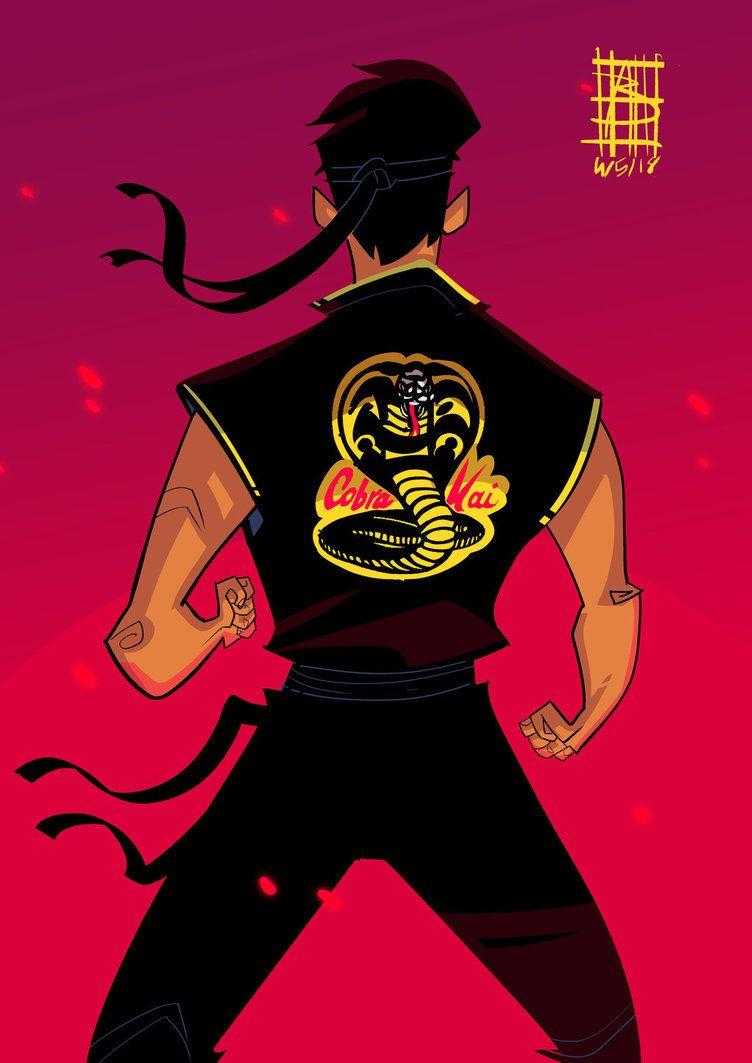 Cobra Kai giacca logo serpente, 752x1063 Full HD Verticale, iPhone