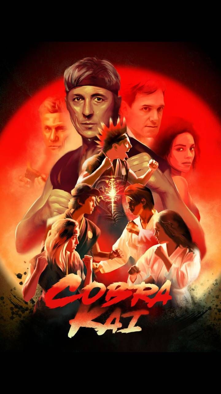 Poster Cobra Kai personaggi, 720x1280 Verticale, Mobile