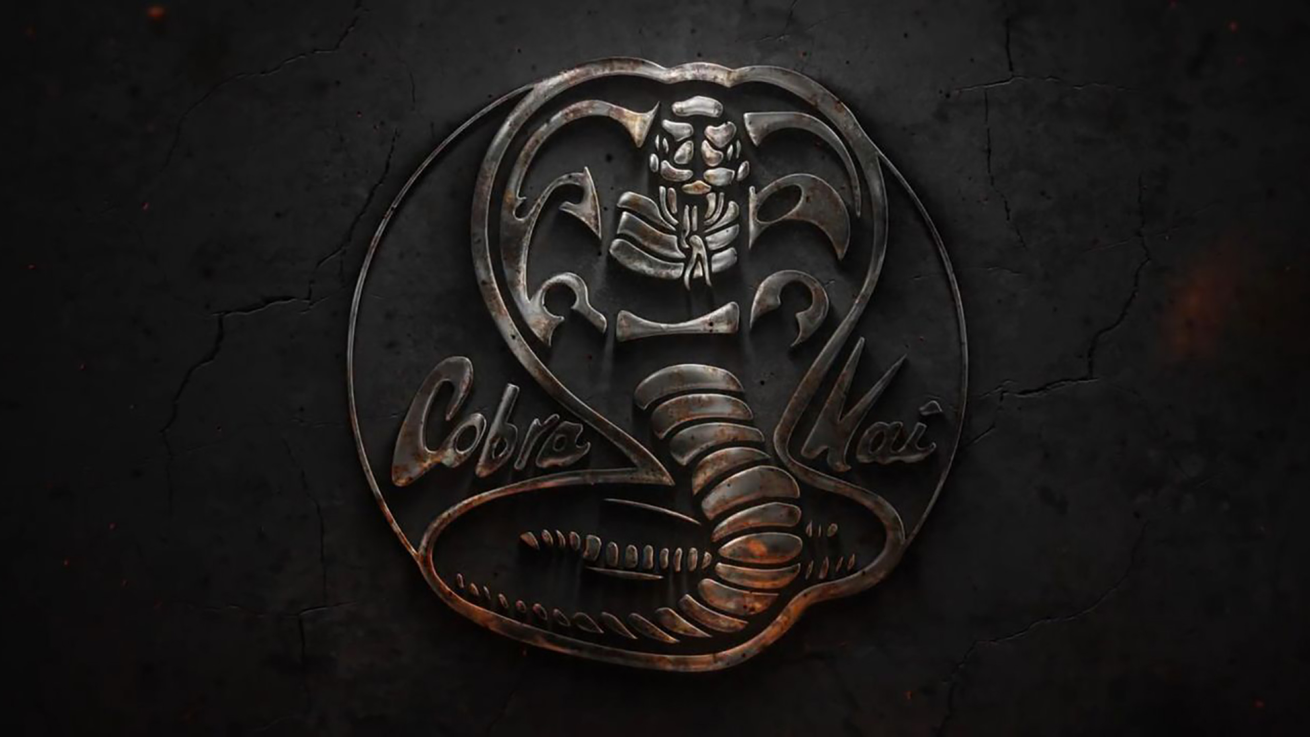 Logo Cobra Kai serpente, 2560x1440 QHD, Laptop