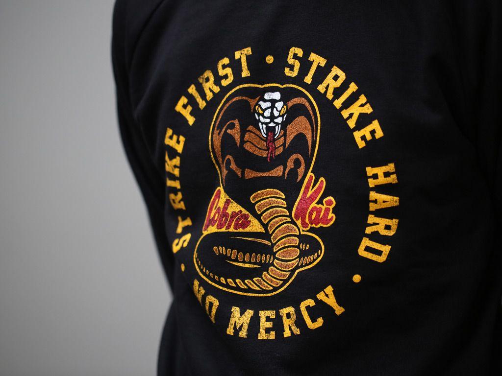 Logo Cobra Kai su giacca nera, 1024x768 HD, Desktop