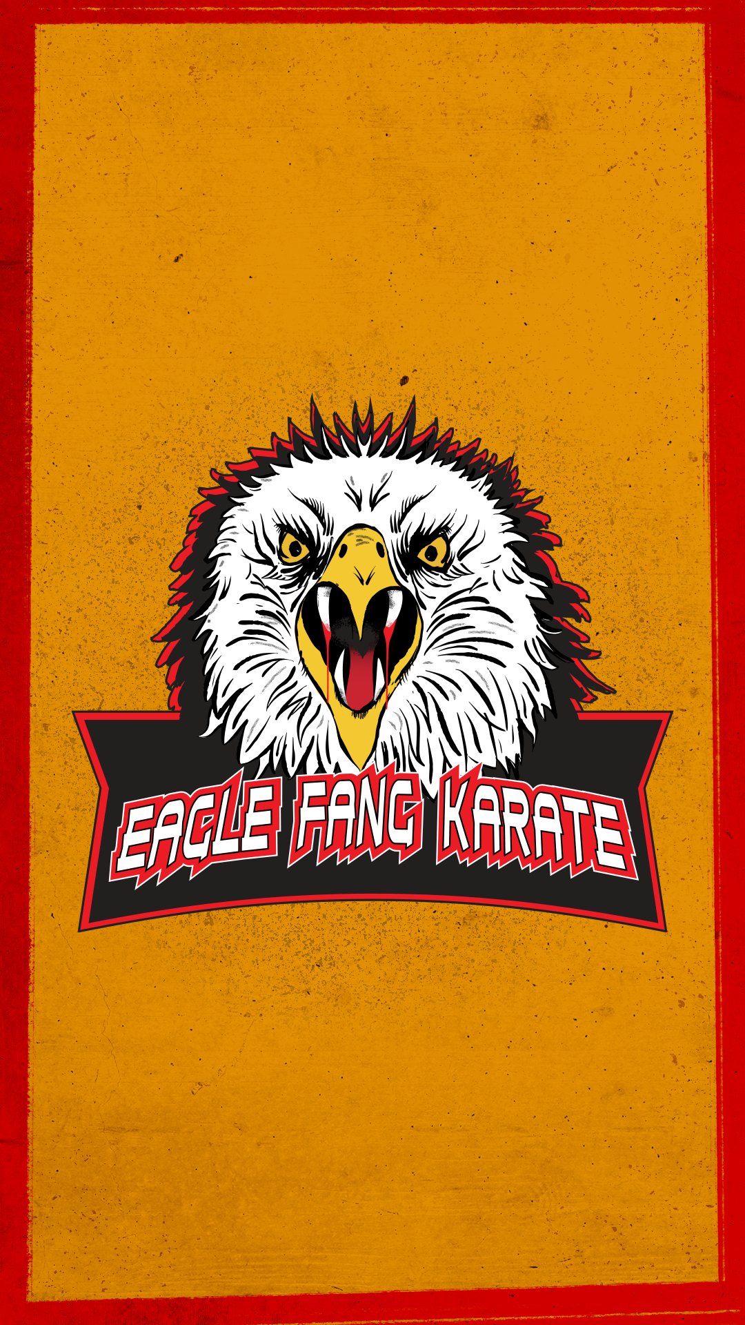 Logo Eagle Fang Karate aquila, 1080x1920 Full HD Verticale, Smartphone