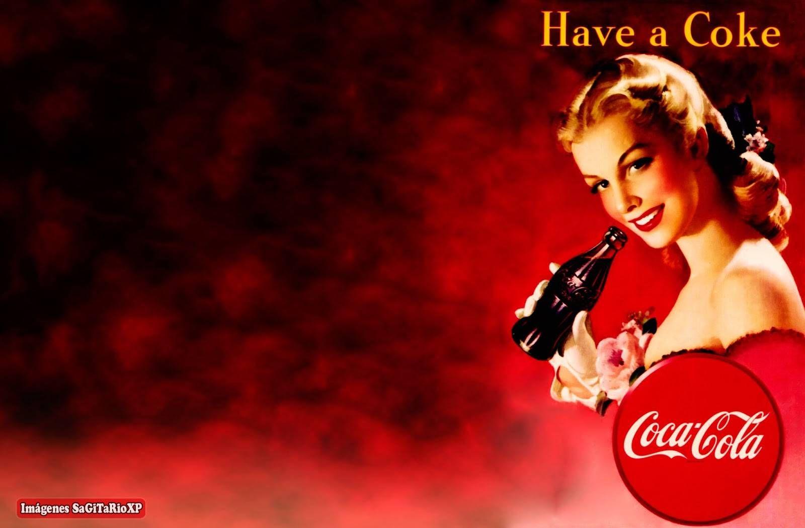Pin up vintage Coca-Cola, 1600x1049 900p, Laptop