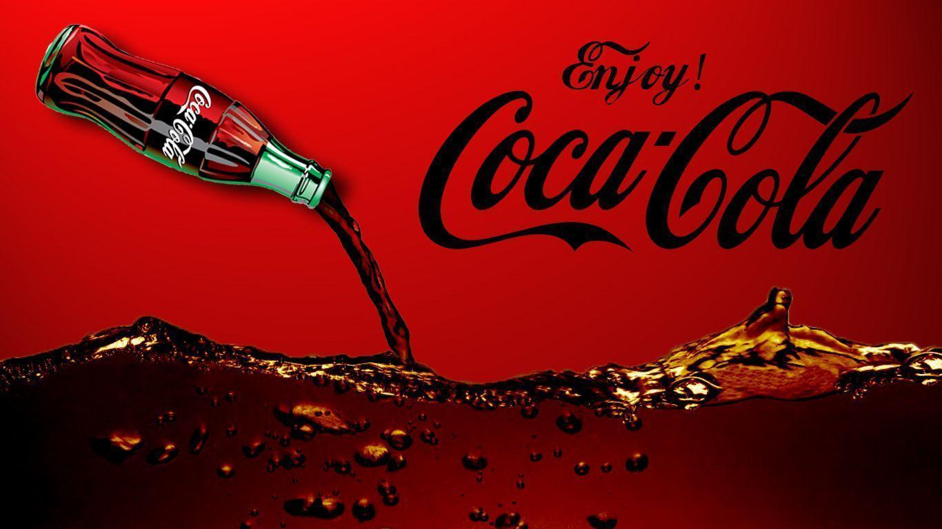 Bottiglia Coca-Cola vintage rosso, 1366x768 720p, PC