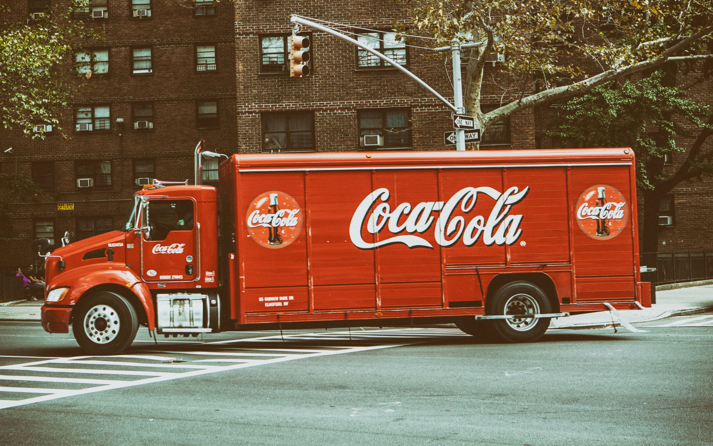 Camion Coca-Cola vintage rosso, 2880x1800 WQXGA, MacBook Pro