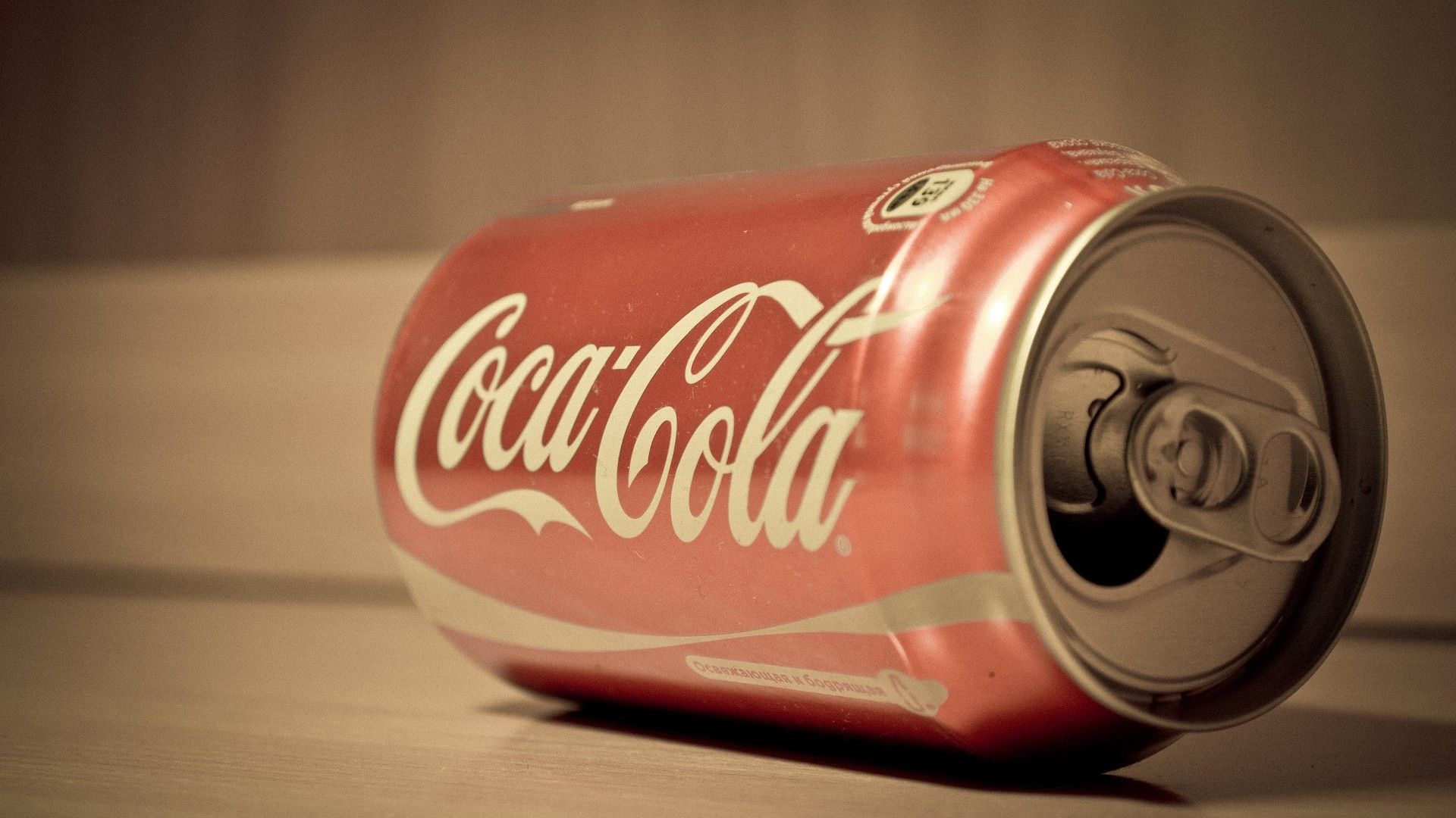Lattina Coca-Cola rossa vintage, 1920x1080 Full HD, Laptop