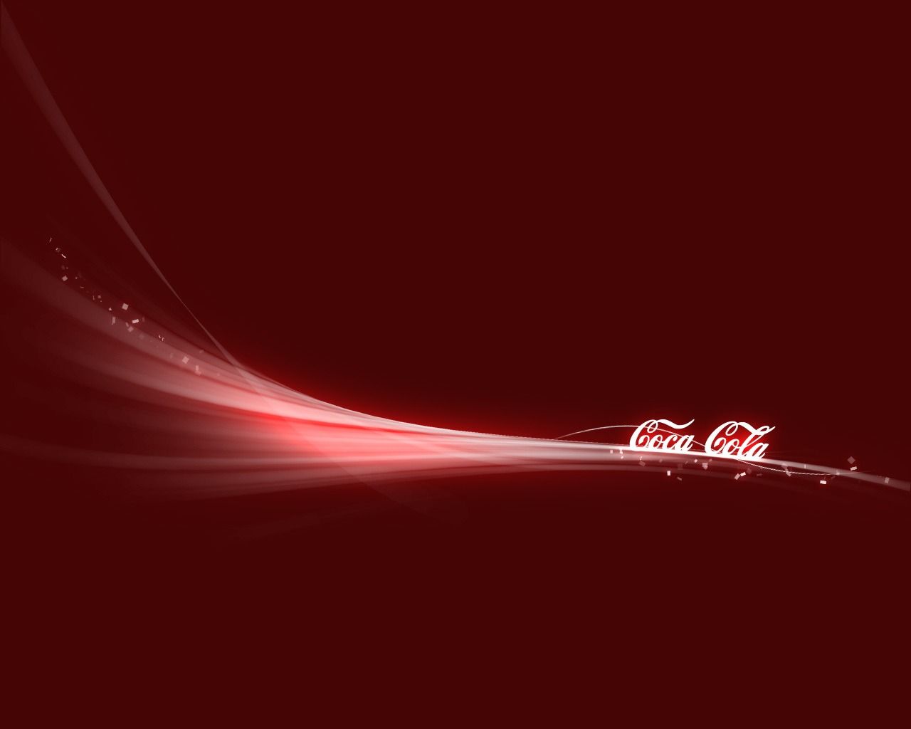 Logo Coca-Cola sfondo rosso astratto, 1280x1024 HD, Desktop