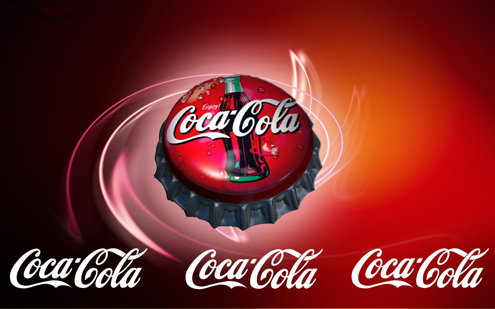 Tappo Coca-Cola rosso vintage, 1920x1200 Full HD+ WUXGA, PC