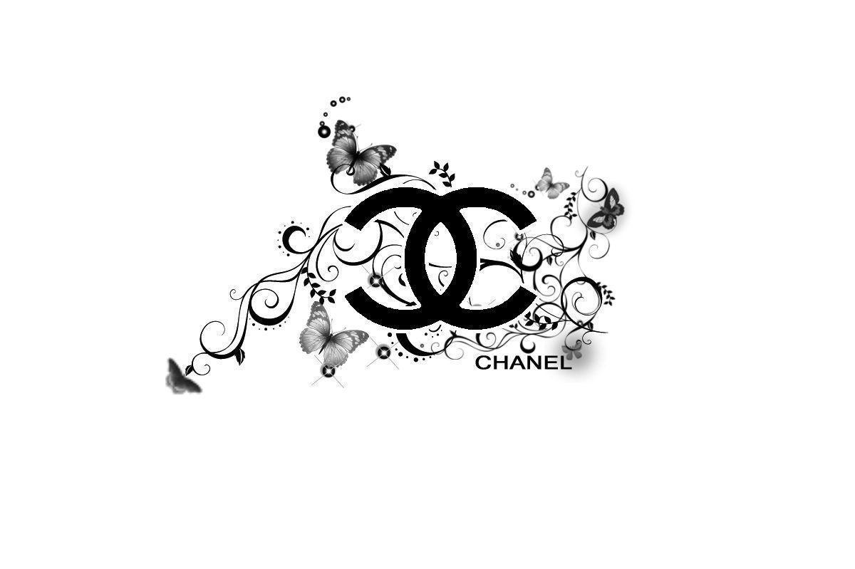 Logo Chanel con farfalle, 1200x799 HD, Desktop