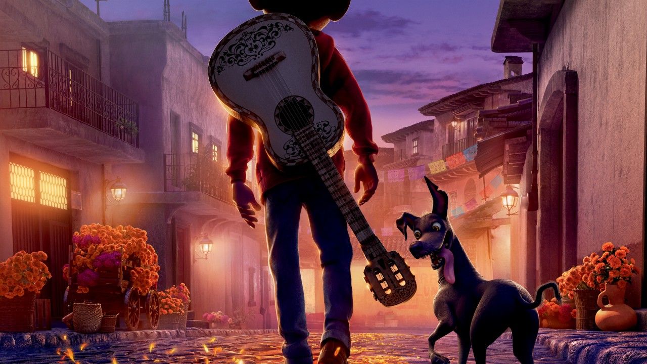 Coco Pixar Miguel chitarra Dante, 1280x720 HD, Desktop