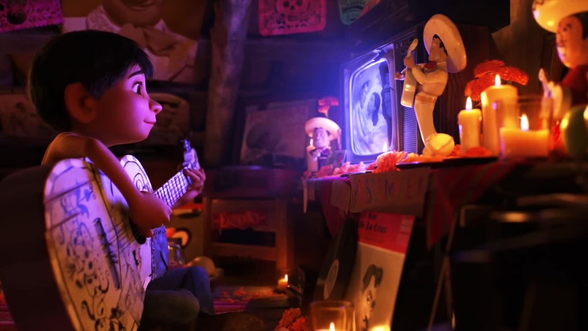 Miguel Coco altare candele, 1920x1080 1080p, PC Desktop