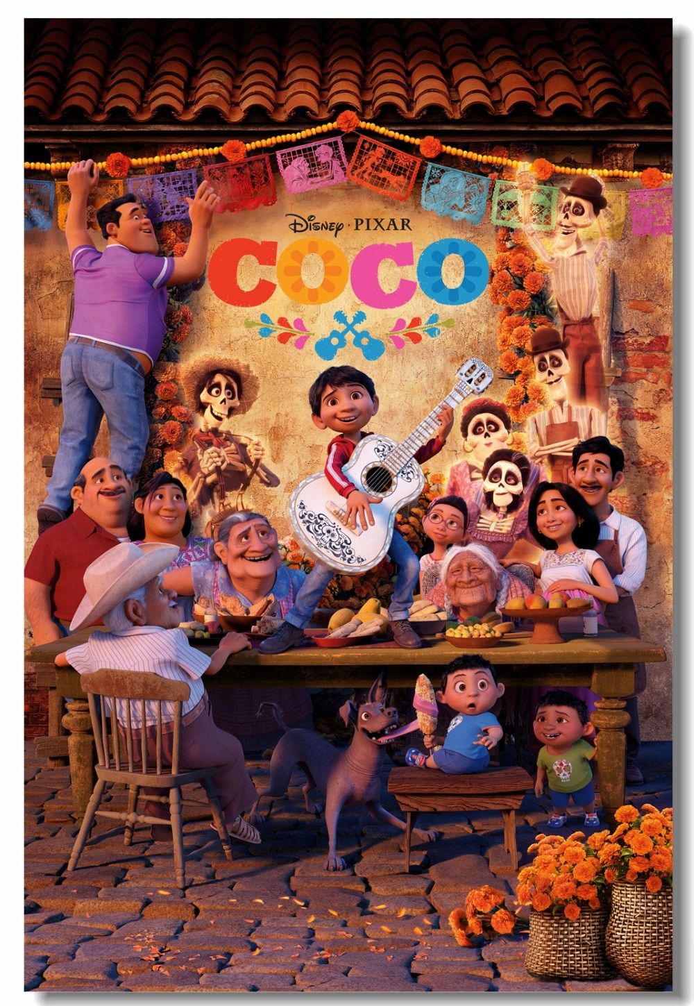 Poster Coco Pixar famiglia, 1000x1449 Verticale, Mobile