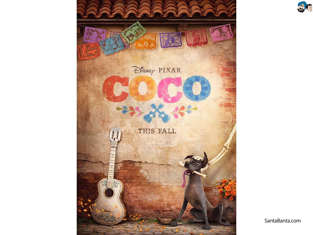 Poster film Coco Pixar, 1024x768 HD, PC