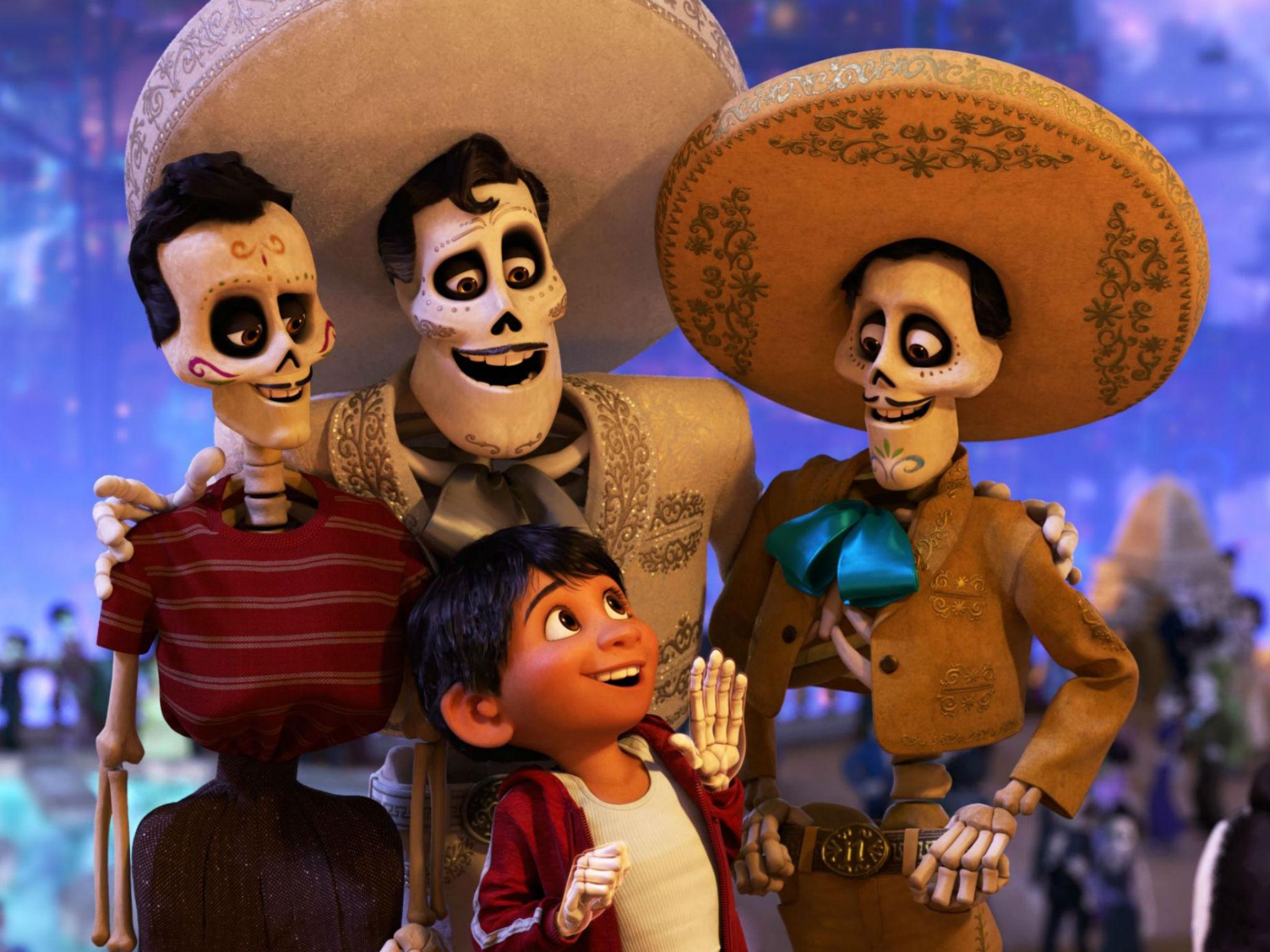 Miguel e scheletri Coco Pixar, 2048x1536 alta risoluzione, PC Desktop