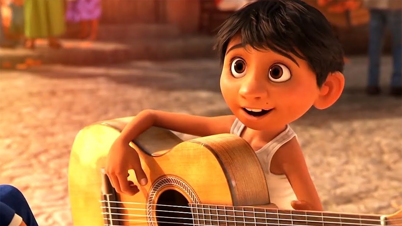 Miguel con chitarra, Coco Pixar, 1280x720 720p, iMac