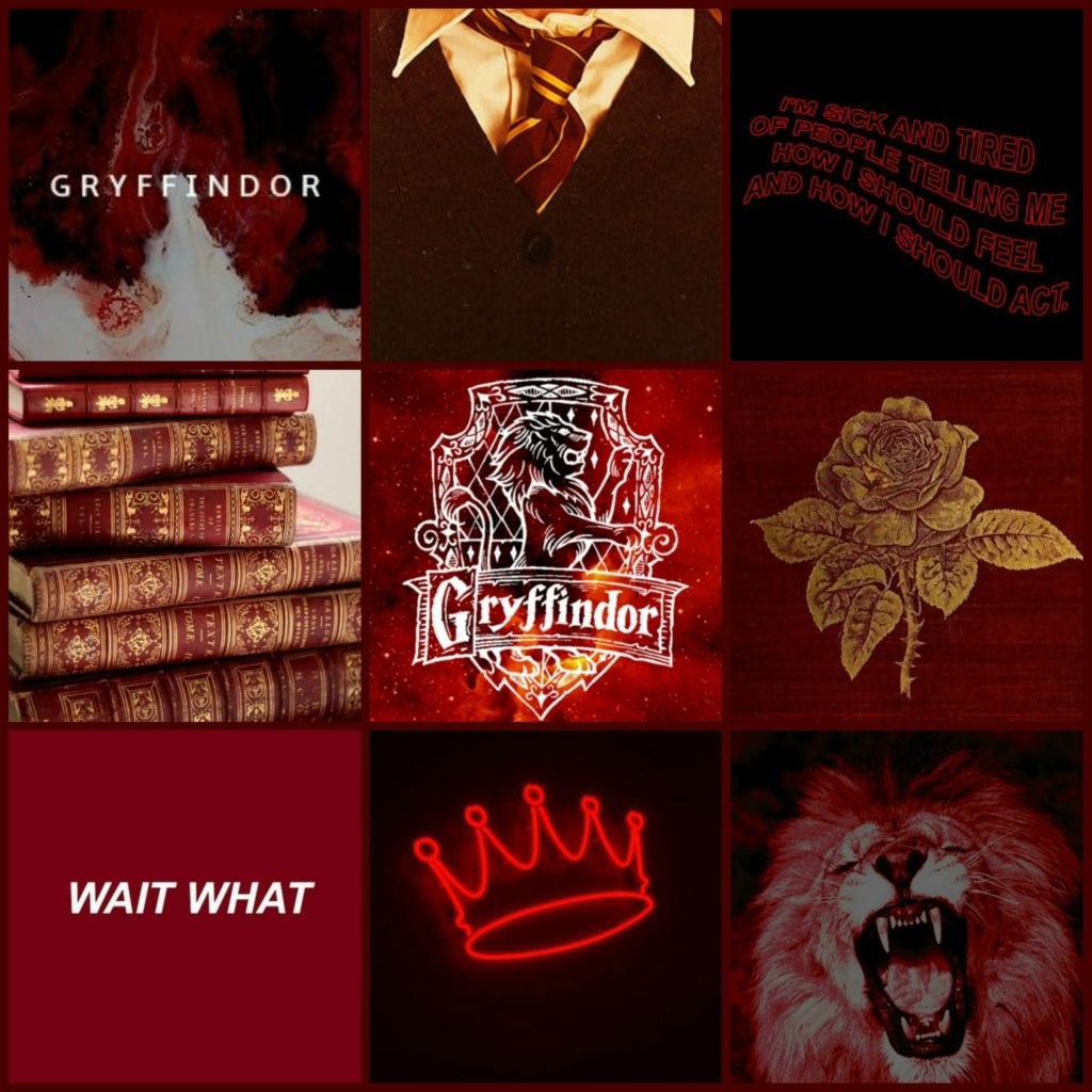 Collage Grifondoro Harry Potter, 675x1200 Full HD Verticale, iPhone