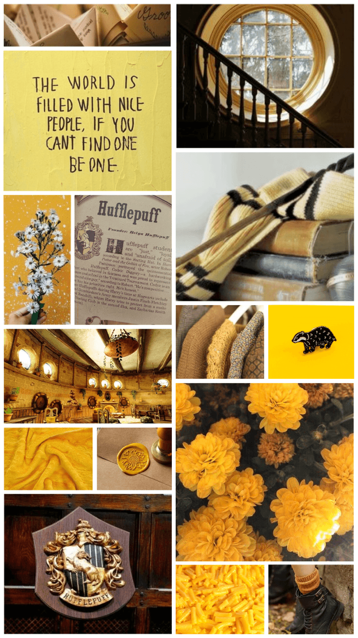 Collage aesthetic Tassorosso giallo, 719x1280 Verticale, POCO