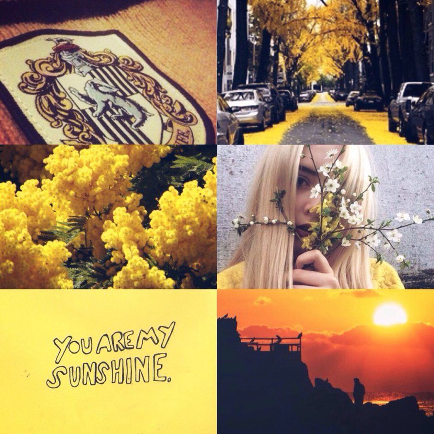 Collage giallo estetico aesthetic, 1452x1936 Full HD Verticale, Smartphone