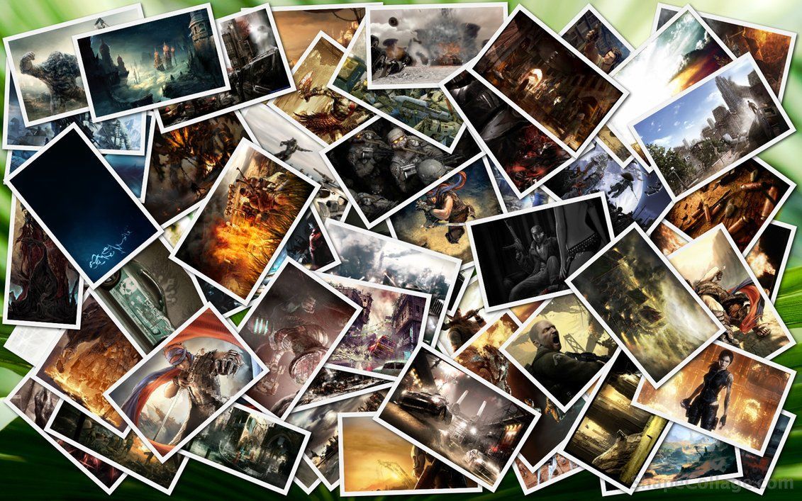 Collage icone personaggi pop culture, 1920x1080 Full HD 1080p, PC Desktop