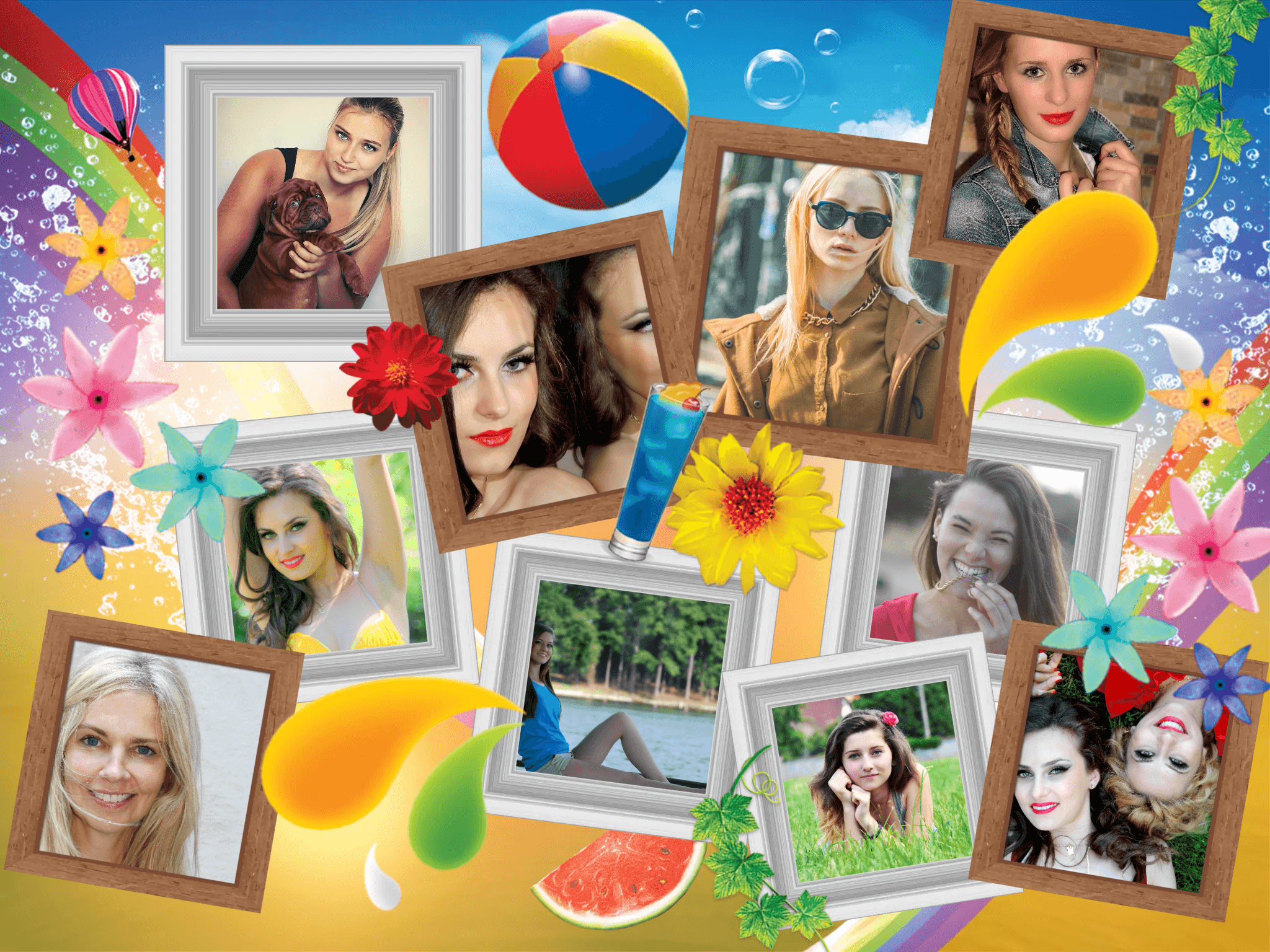 Collage copertine album musicali, 1680x1050 900p, Desktop
