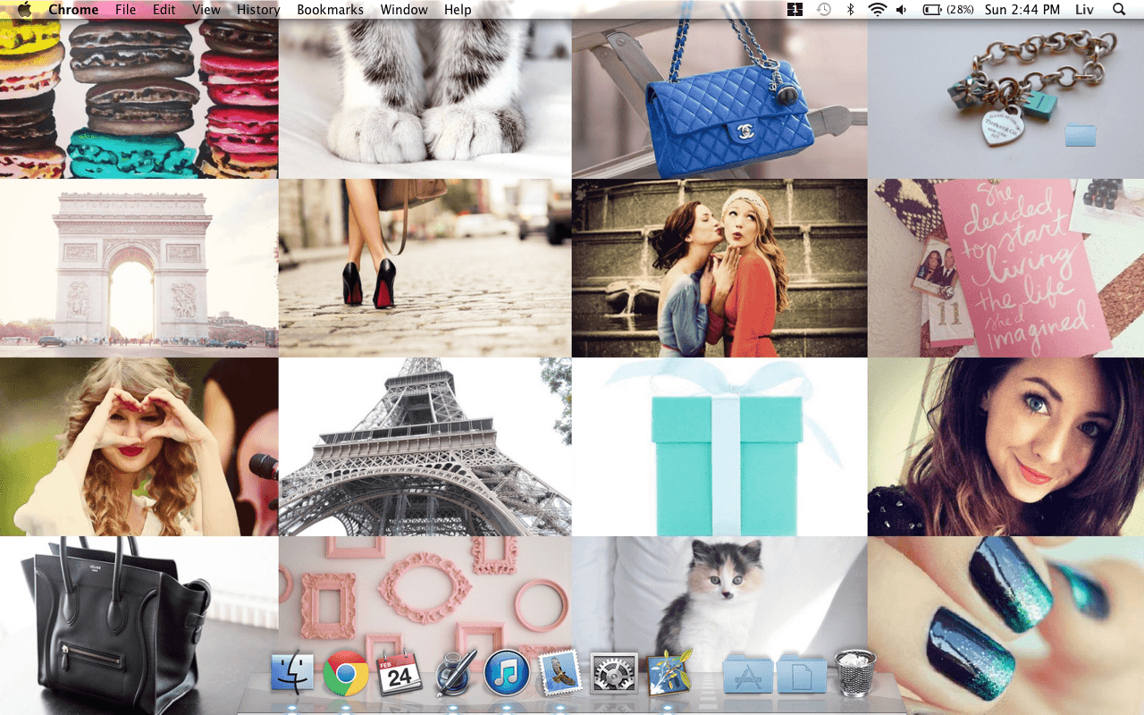 Collage foto moda e lifestyle, 1280x800 HD, HP Laptop