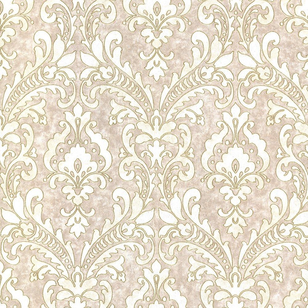 Motivo damascato crema beige, 1000x1000 HD, iMac