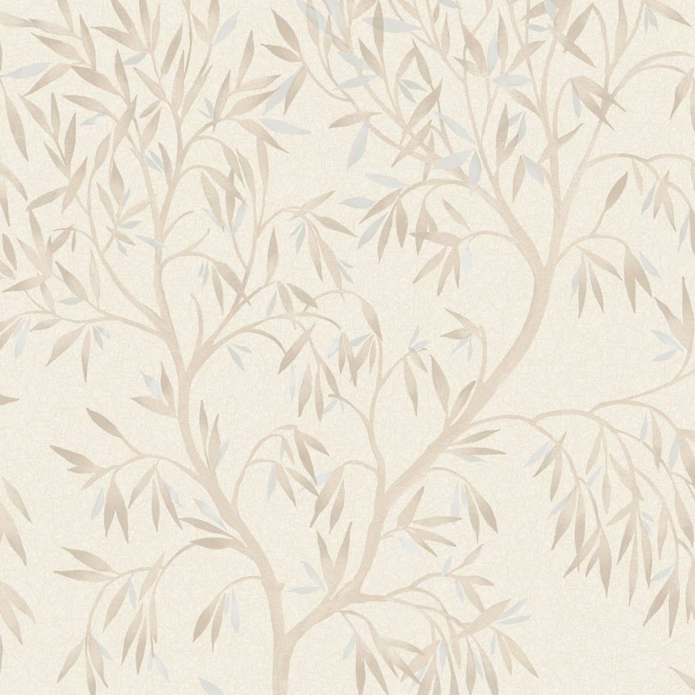 Rami e foglie beige crema, 1000x1000 HD, Desktop