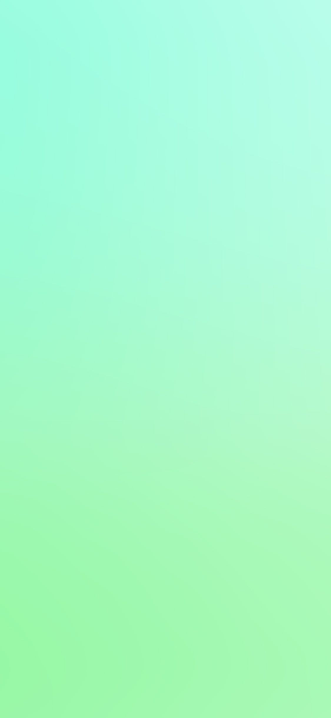 Gradiente astratto verde menta, 1125x2436 Full HD Verticale, iPhone