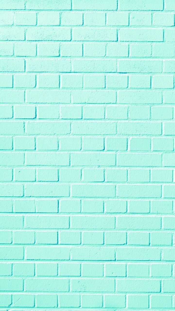 Muro di mattoni verde menta, 720x1280 Full HD Verticale, Smartphone