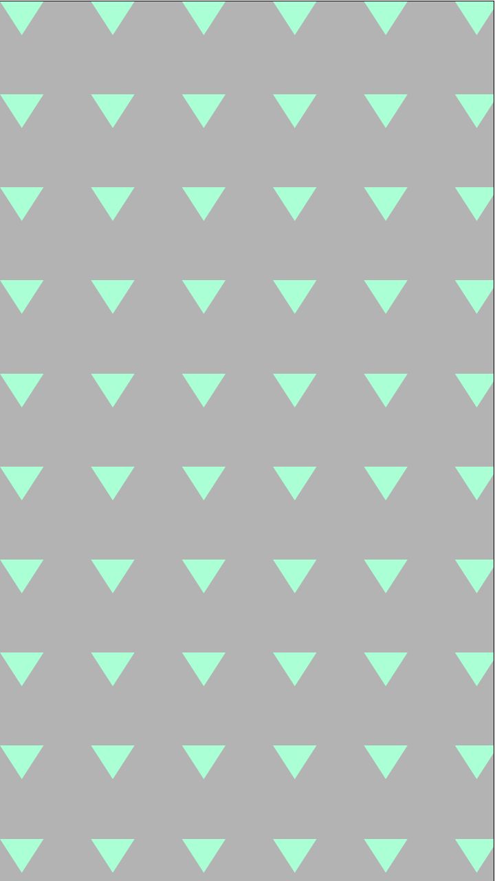 Triangoli menta su grigio, 720x1280 Verticale, Android