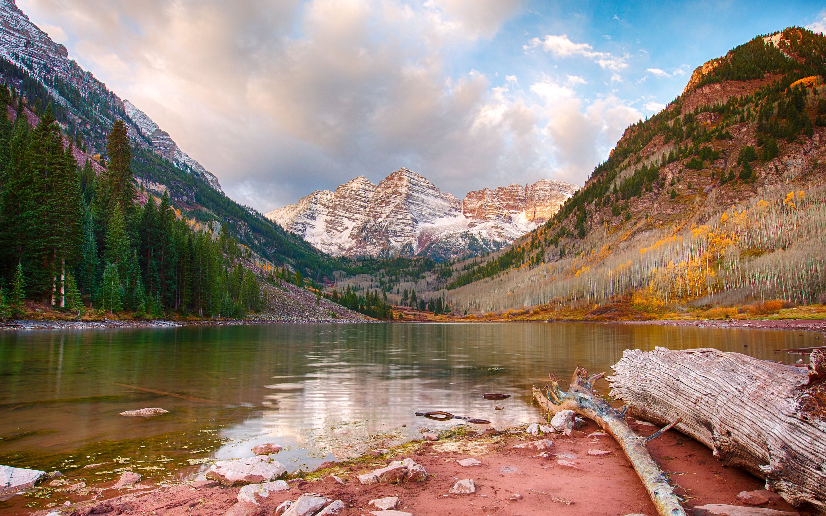 Maroon Lake montagne Colorado, 2880x1800 2K+, Laptop