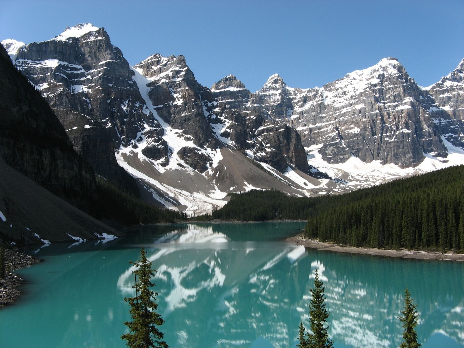 Lago turchese e montagne innevate, 1500x1125 HD, Desktop