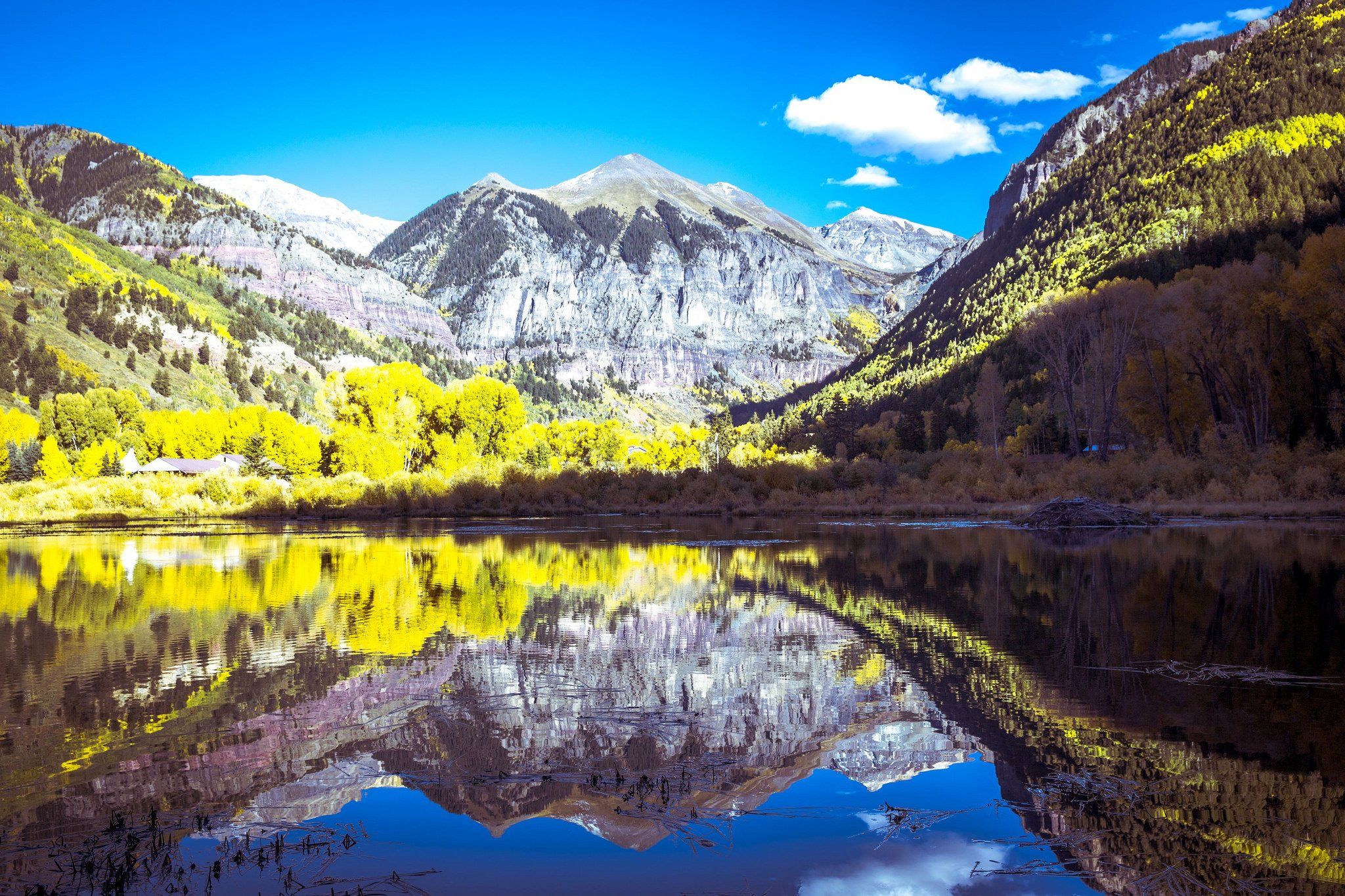 Lago montagna Telluride Colorado, 2048x1365 alta risoluzione, iMac