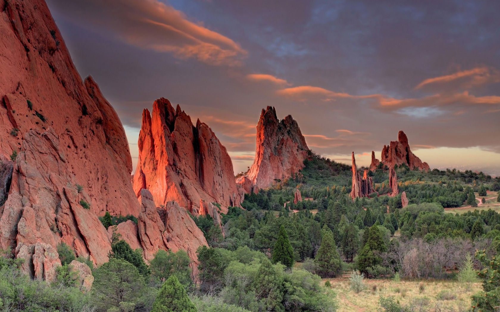 Garden of the Gods, Colorado, 1680x1050 900p, PC