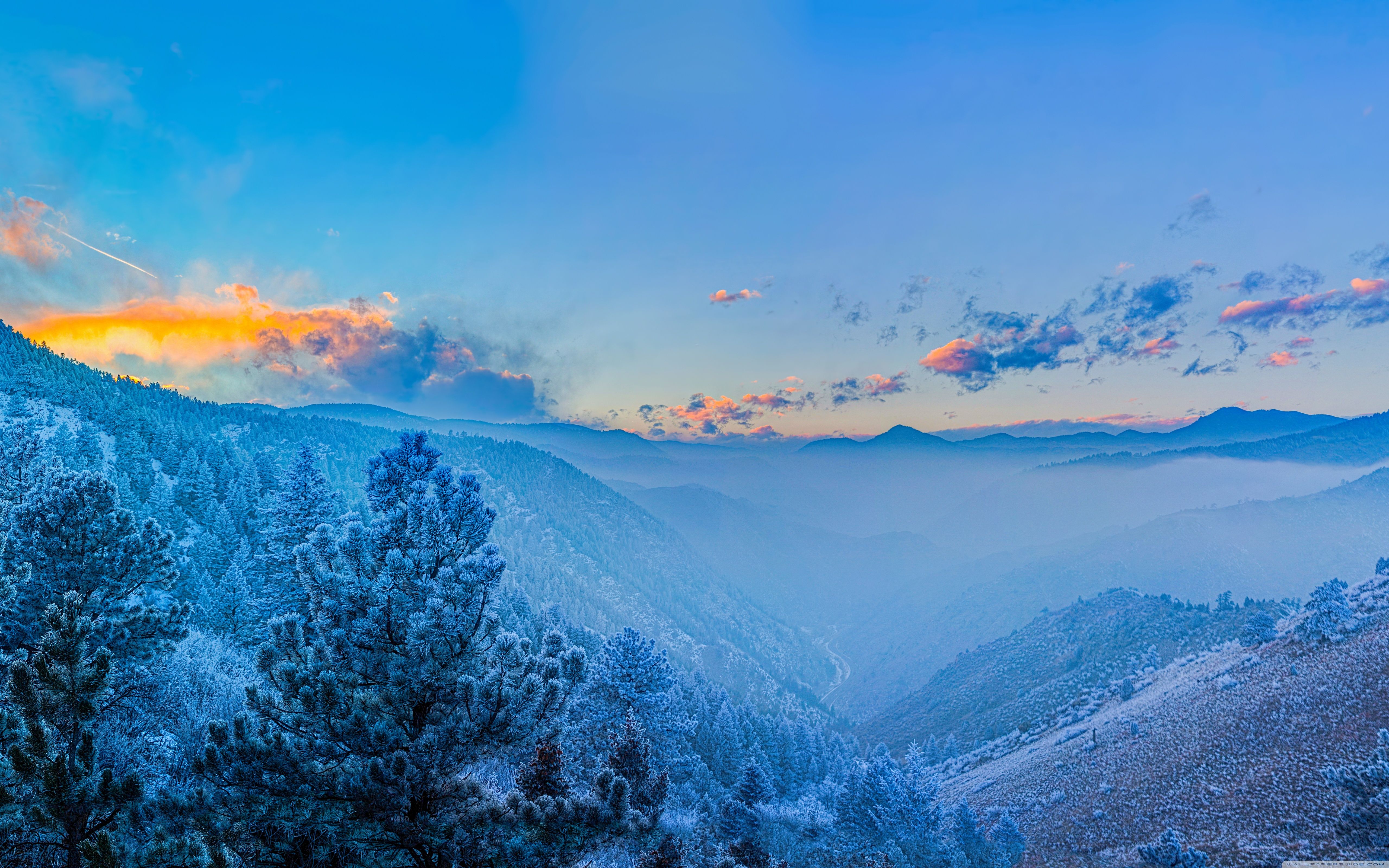Montagne rocciose Colorado tramonto, 1920x1080 1080p, PC