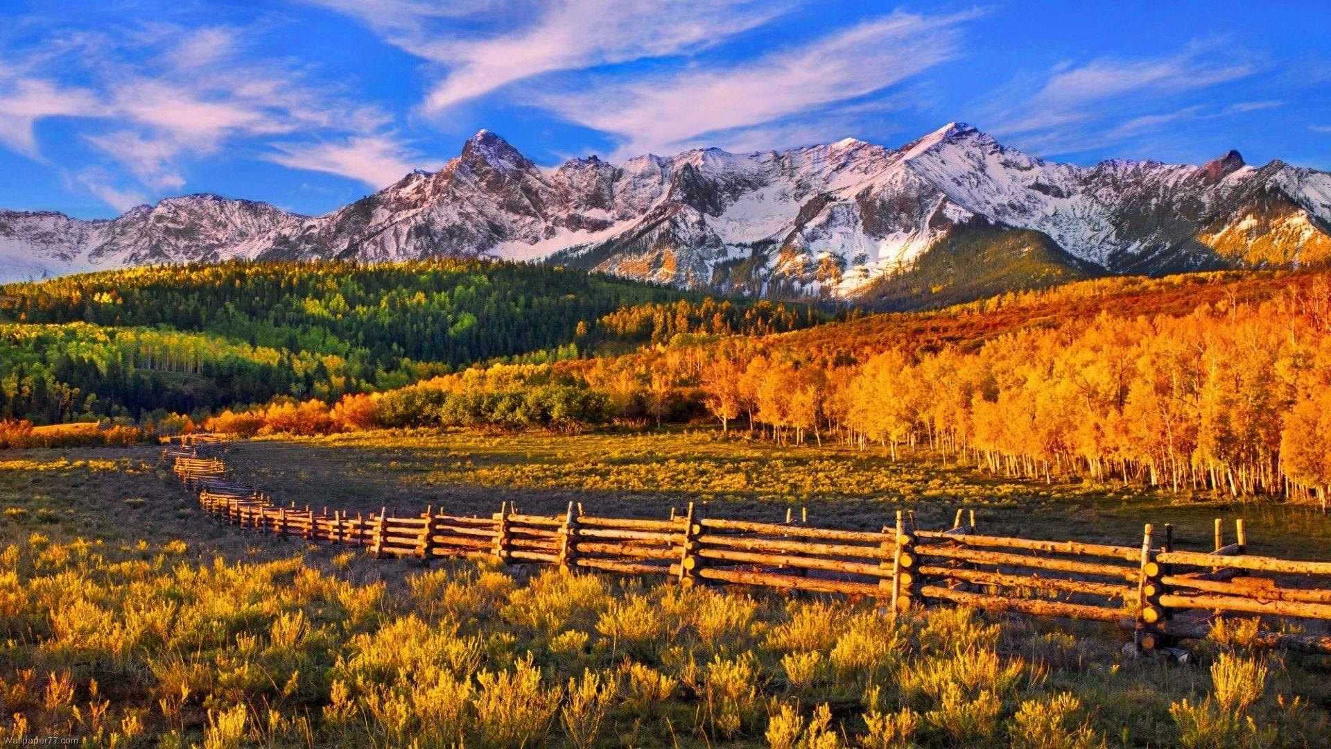Montagne rocciose autunno Colorado, 1920x1080 1080p, Desktop