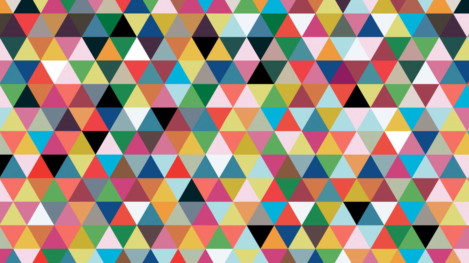 Triangoli geometrici colorati, 1920x1080 Full HD, Acer Nitro