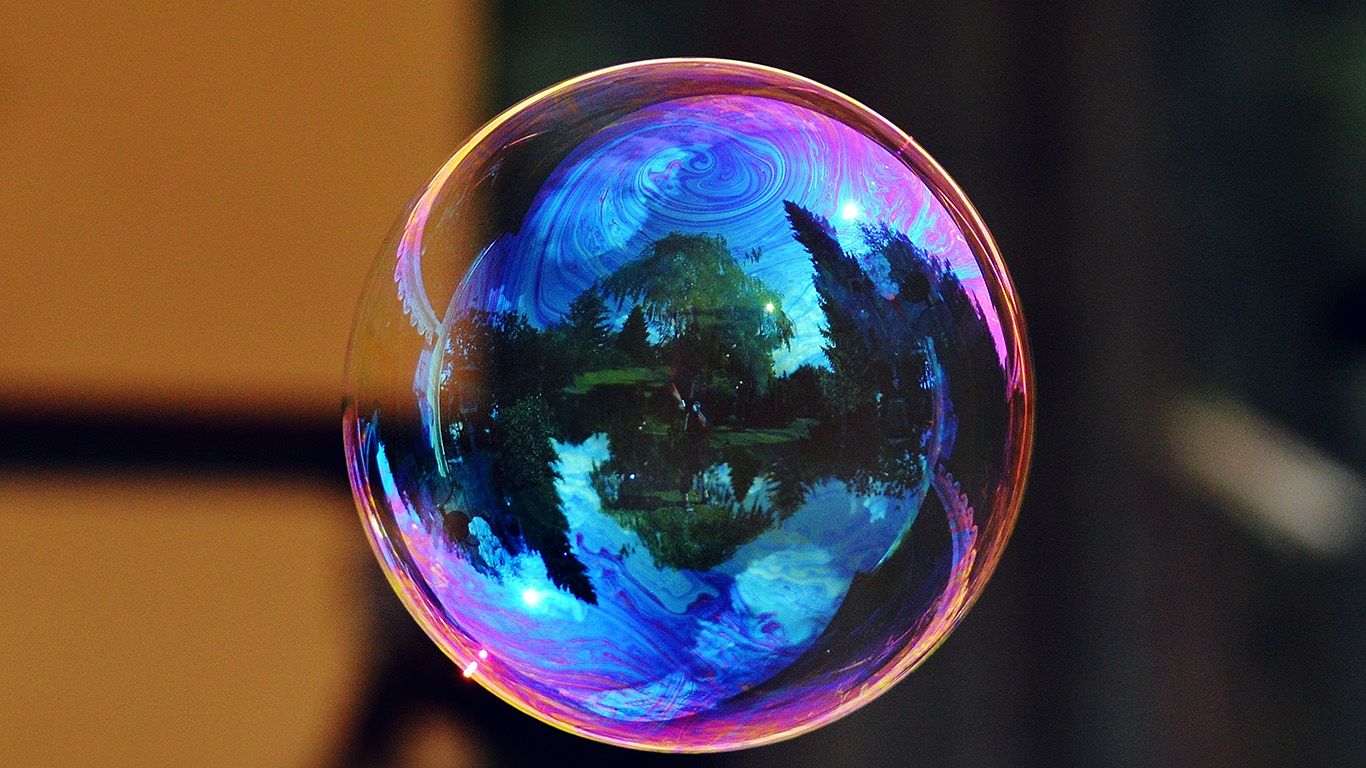 Bolla di sapone colorata, 1366x768 720p, Dell XPS