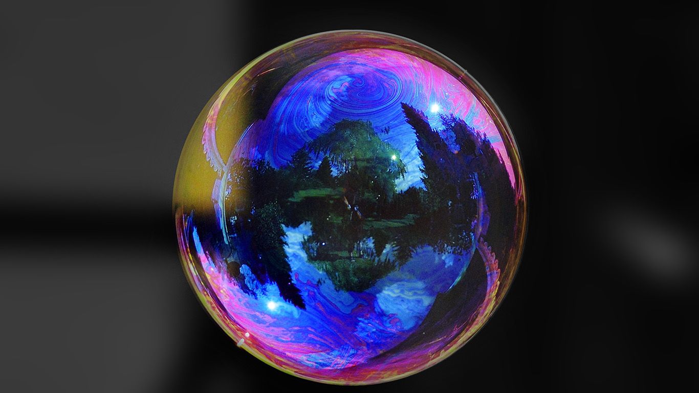 Bolla di sapone colorata, 1366x768 720p, HP Laptop