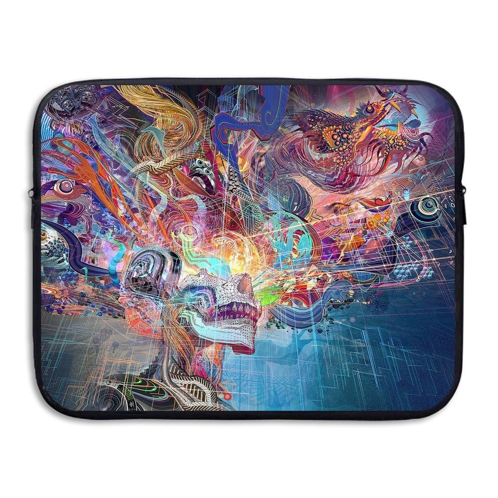 Custodia laptop teschio colorato, 1000x1000 HD, Dell XPS