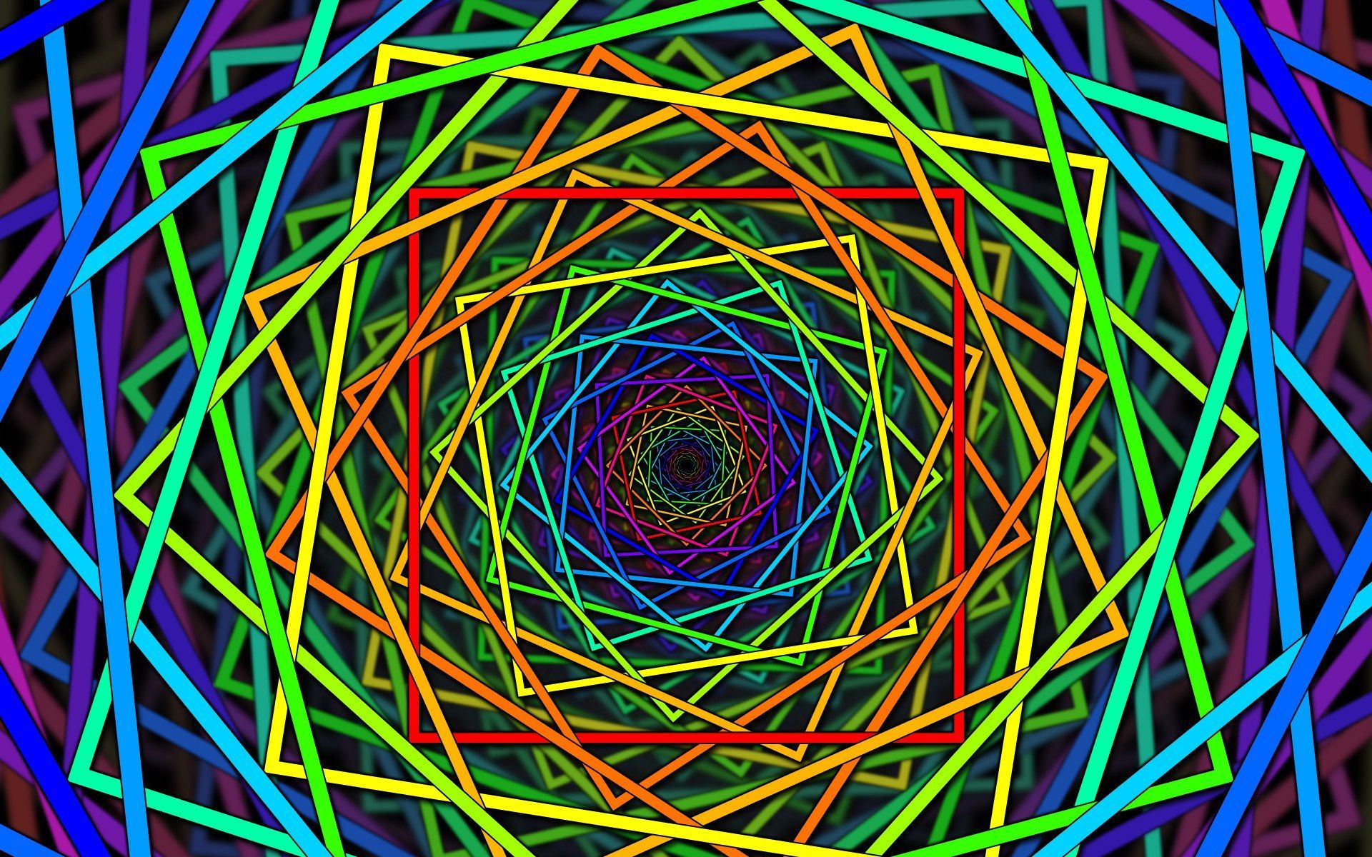 Spirale astratta linee colorate, 1920x1200 WUXGA, ROG Asus Laptop