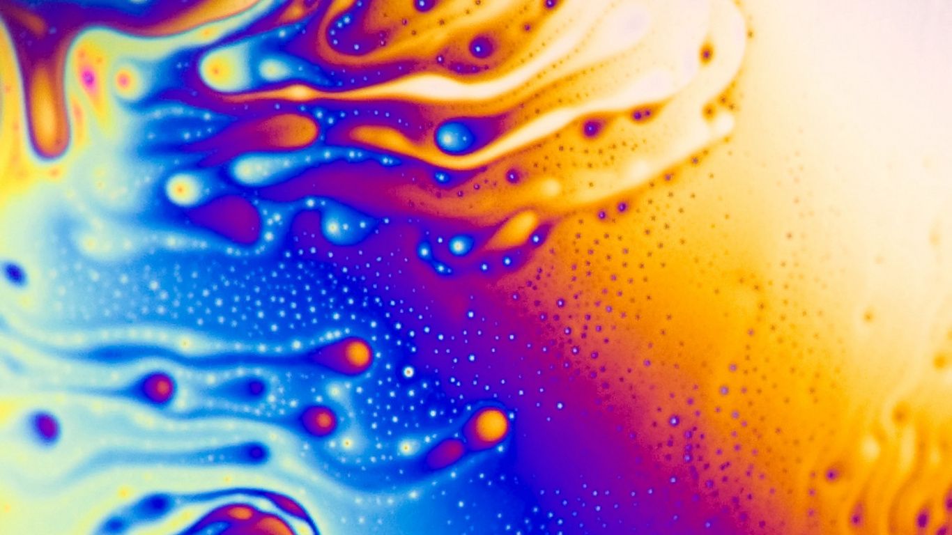 Liquido colorato con bolle, 1366x768 HD, Acer Nitro