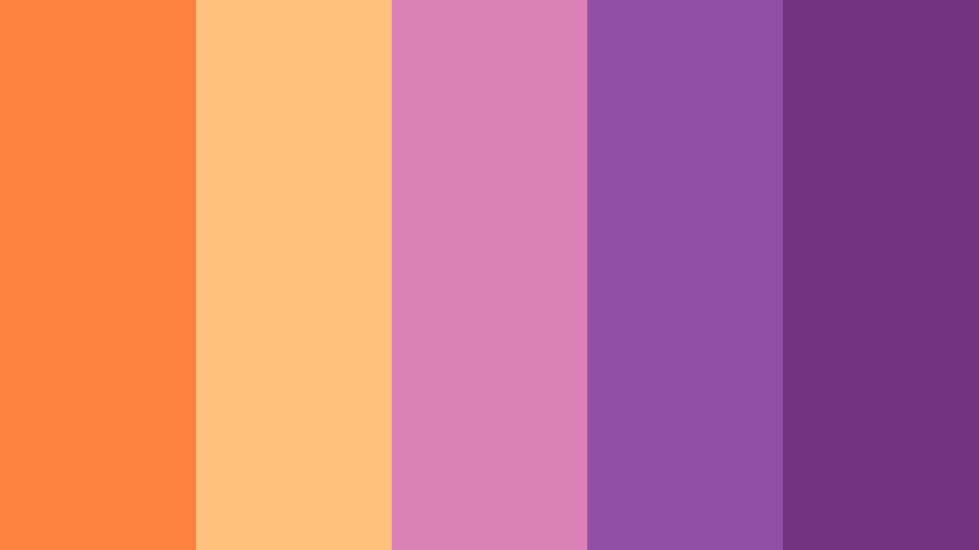 Palette colori arancione viola, 1920x1080 Full HD 1080p, Laptop
